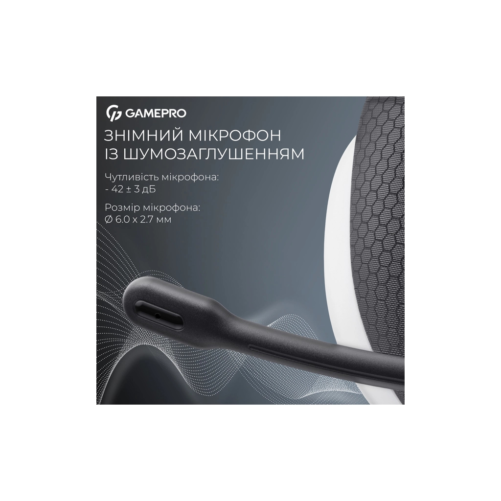 Навушники GamePro Asgard Bragi 7.1 RGB Tri-Mod White (HSW250W) - изображение 8