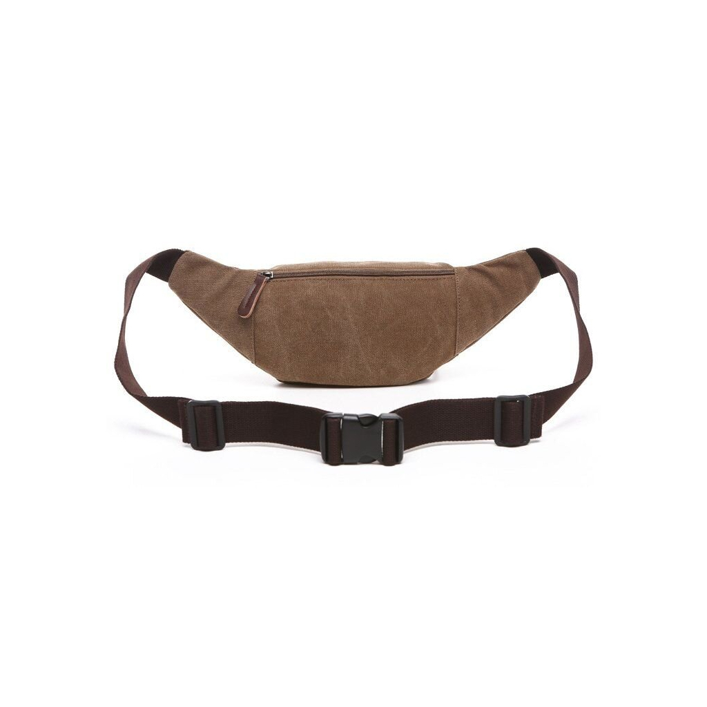 Сумка Vintage Поясна текстильна Коричнева (20176) - зображення 2