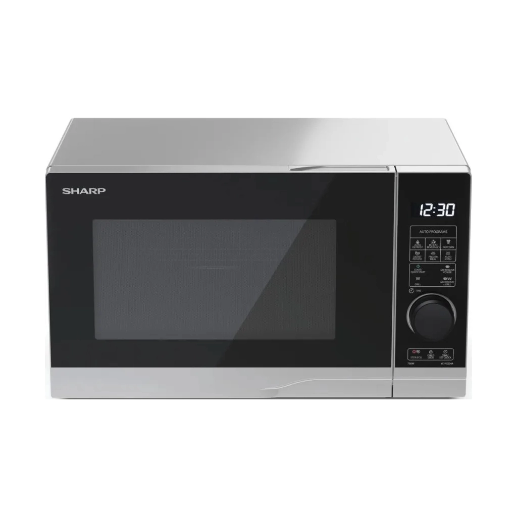 Мікрохвильова піч Sharp YC-PG204AE-S - зображення 2