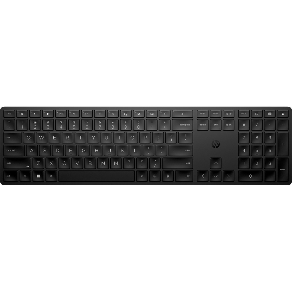 Клавіатура HP 455 Programmable Wireless Keyboard Black (4R177AA) - зображення 1