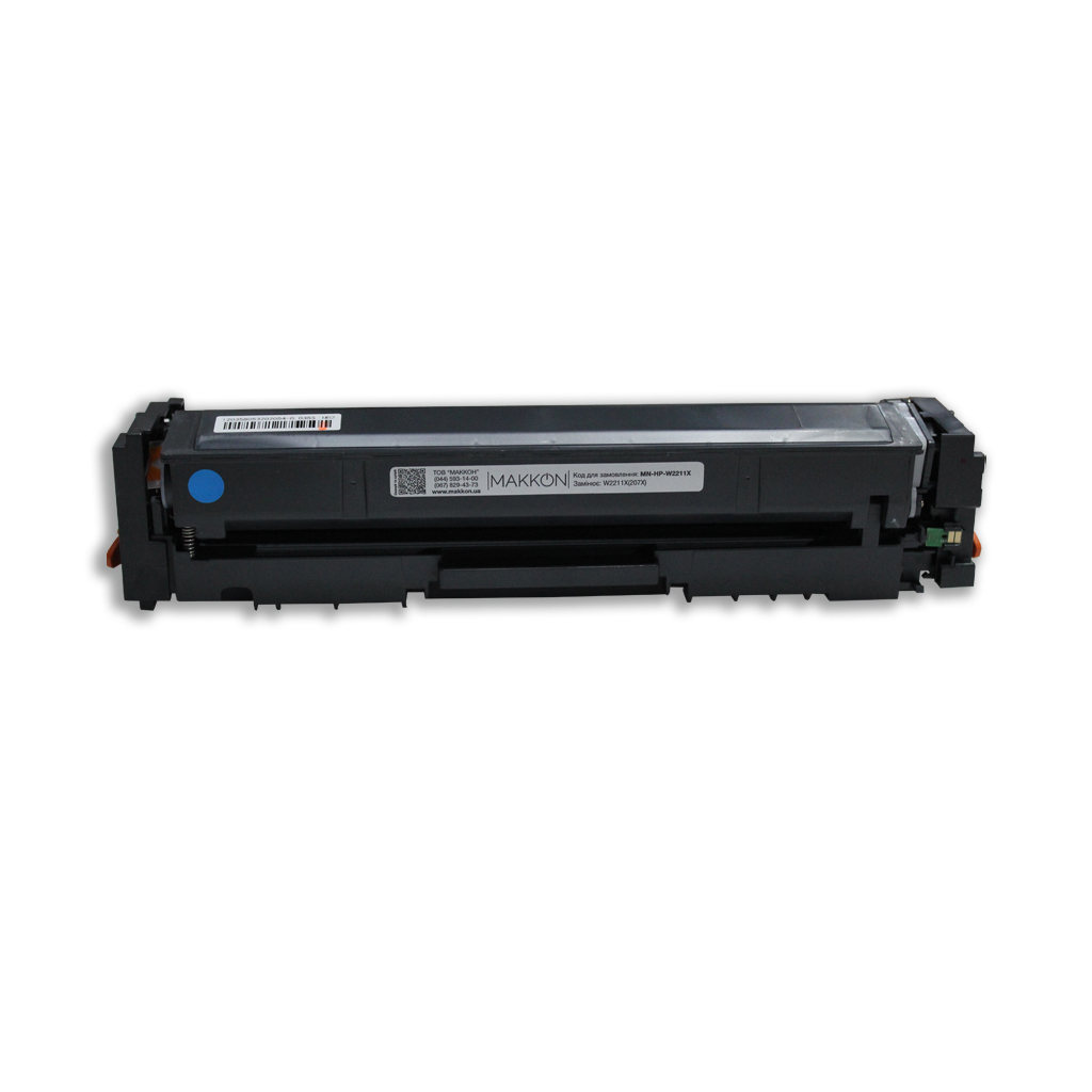 Картридж Makkon HP W2211X (207X) cyan (MN-HP-W2211X) - зображення 2