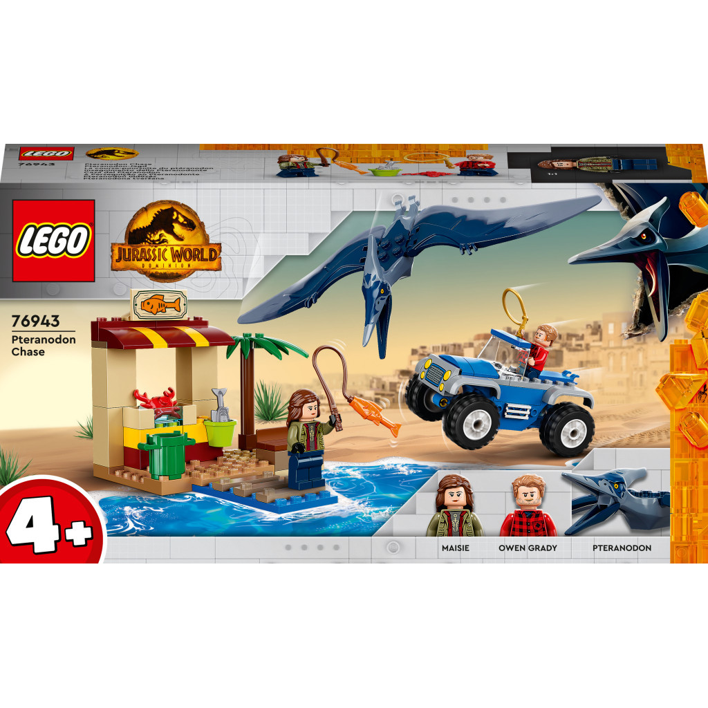 Конструктор LEGO Jurassic World Погоня за птеранодоном 94 деталі (76943) - зображення 1