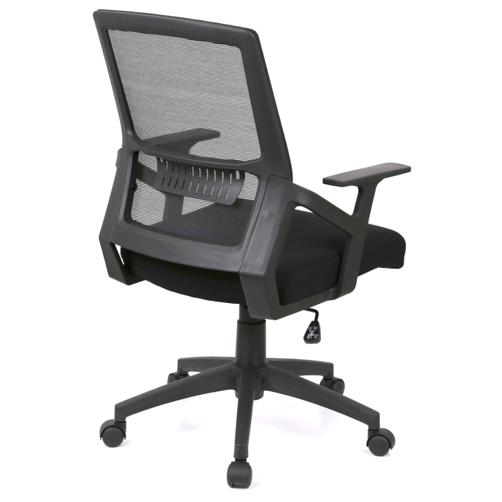 Офісне крісло Аклас Ленні TILT Чорний (Чорний/Чорний) (00163487) - зображення 5