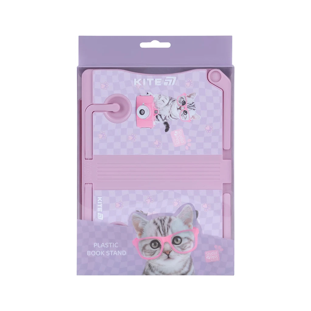 Підставка для книг Kite Studio Pets, пластикова (SP25-391) - изображение 3