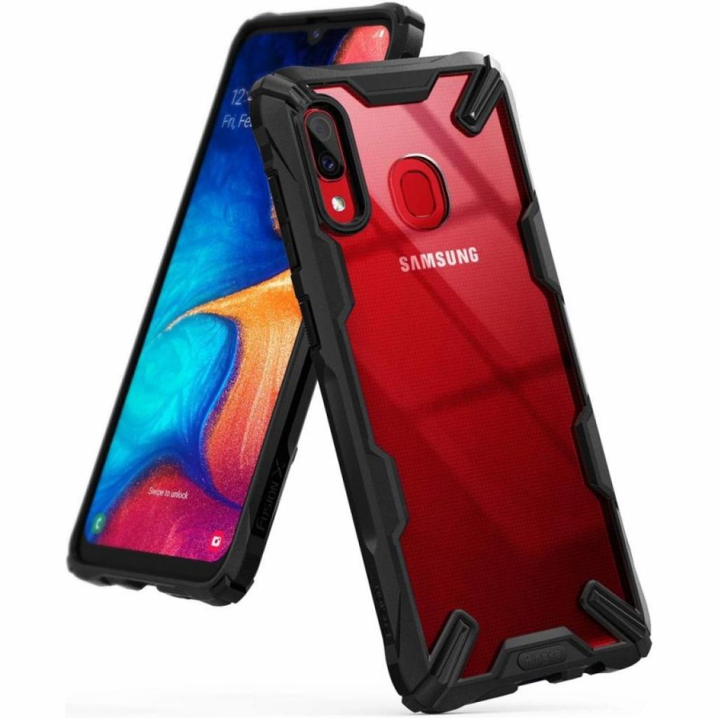 Чохол до мобільного телефона Ringke Fusion X Samsung Galaxy A20 Black (RCS4521) - изображение 1