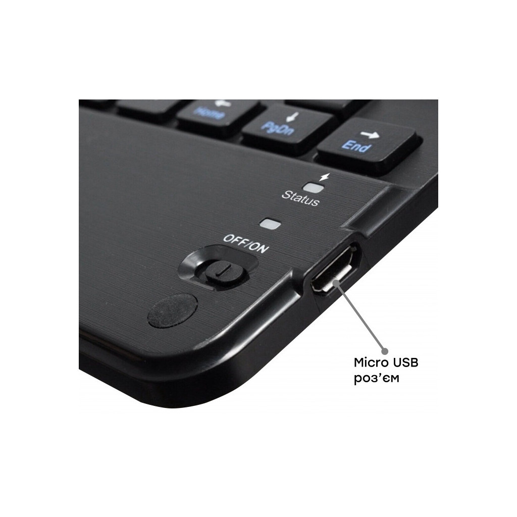 Клавіатура AirOn Easy Tap для Smart TV та планшета (4822352781088) - зображення 4