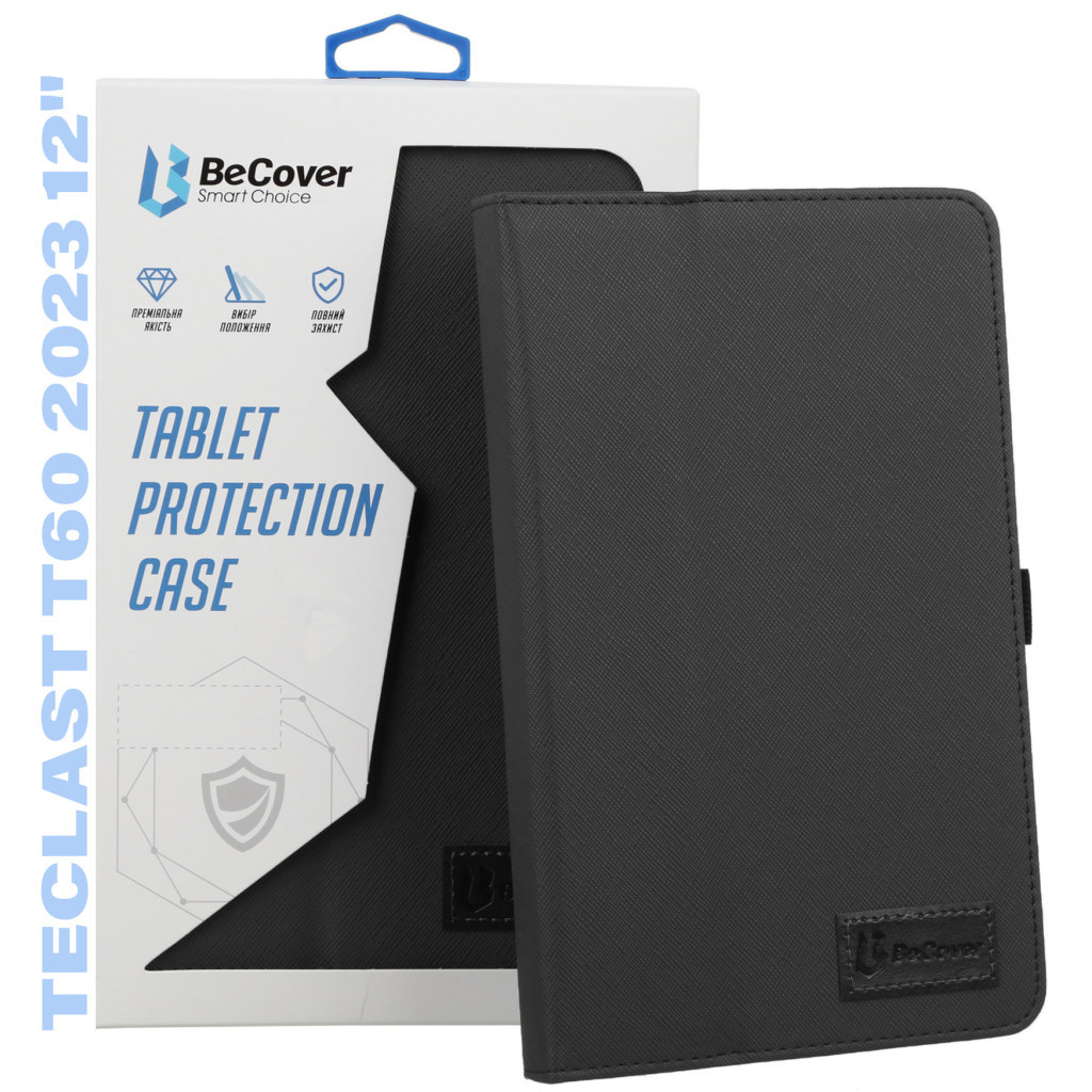 Чохол до планшета BeCover Slimbook Teclast T60 2023 12" Black (711264) - зображення 1