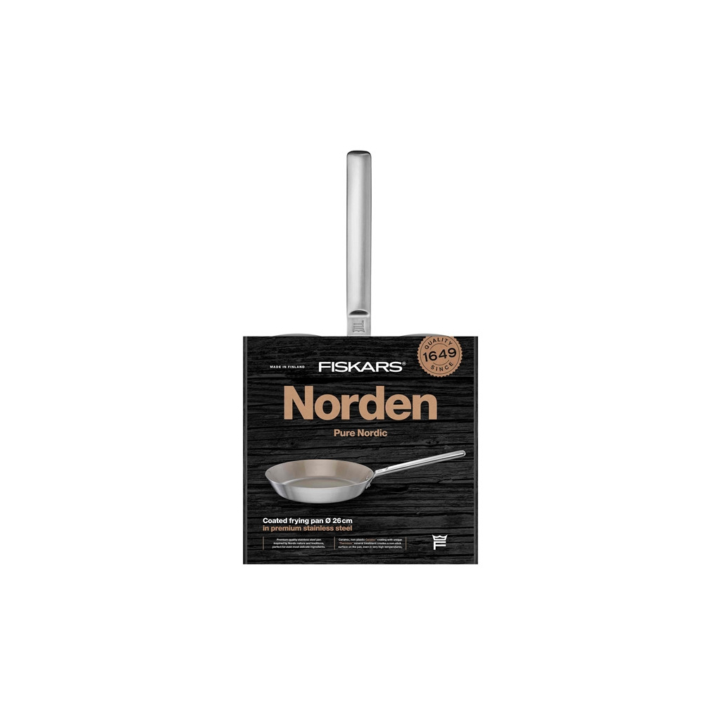 Сковорода Fiskars Norden 26 см з мінеральним покриттям (1067632) - зображення 5