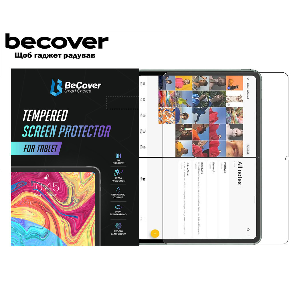 Скло захисне BeCover OnePlus Pad 11.61" (708915) - зображення 3