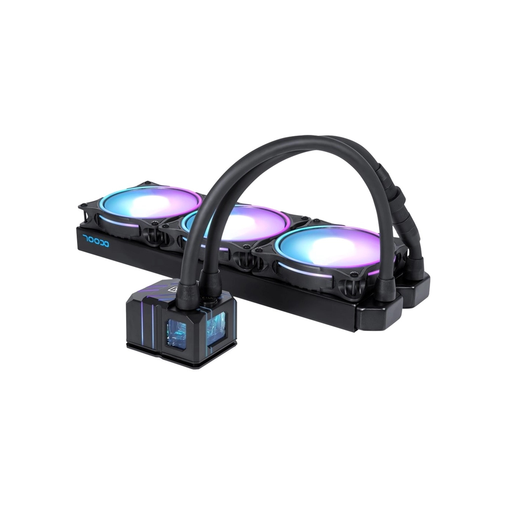 Система рідинного охолодження Alphacool Eisbaer Pro Aurora 360 CPU AIO (1019572) - зображення 2