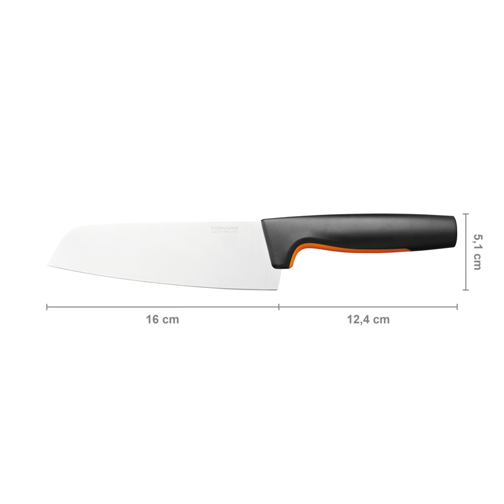 Кухонний ніж Fiskars Functional Form Santoku 16 см (1057536) - изображение 5