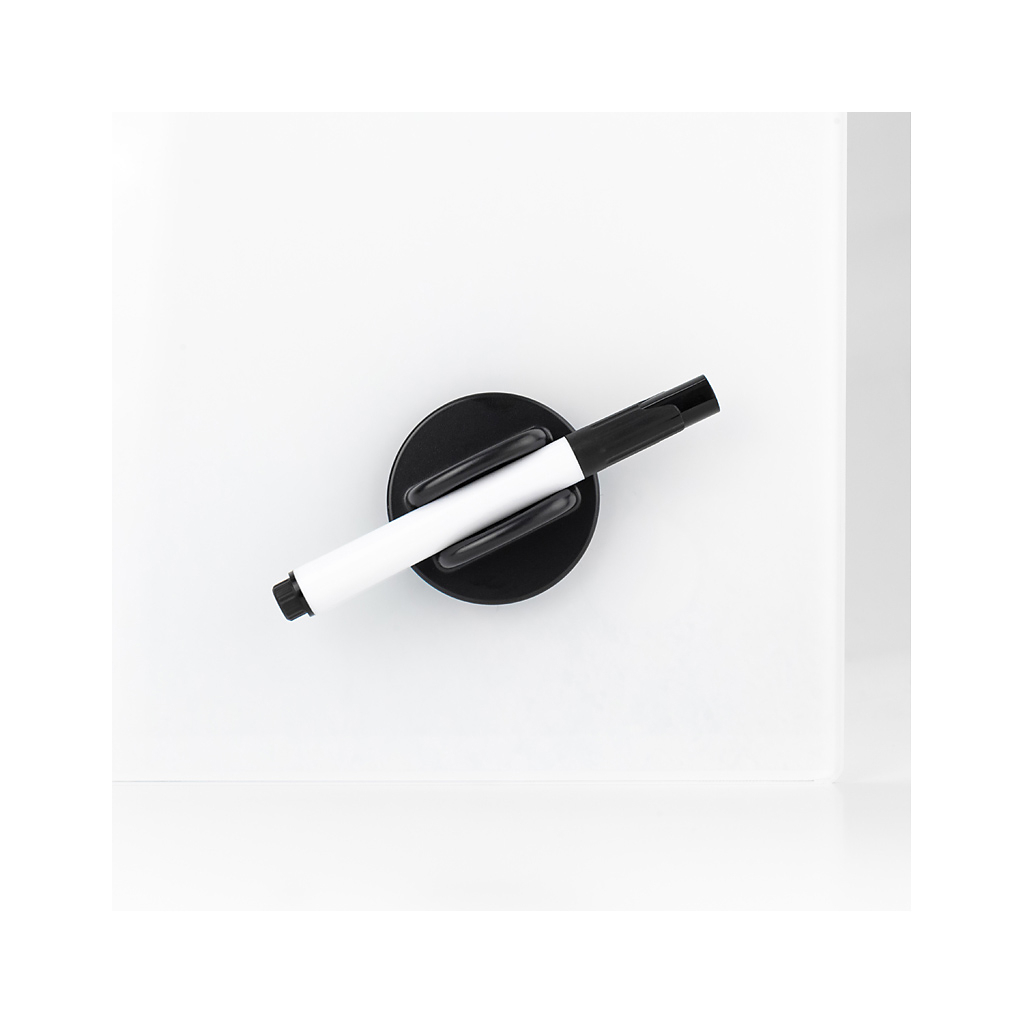 Офісна дошка Axent скляна магнітно-маркерна 90x120 см, біла (9616-21-А) - зображення 3