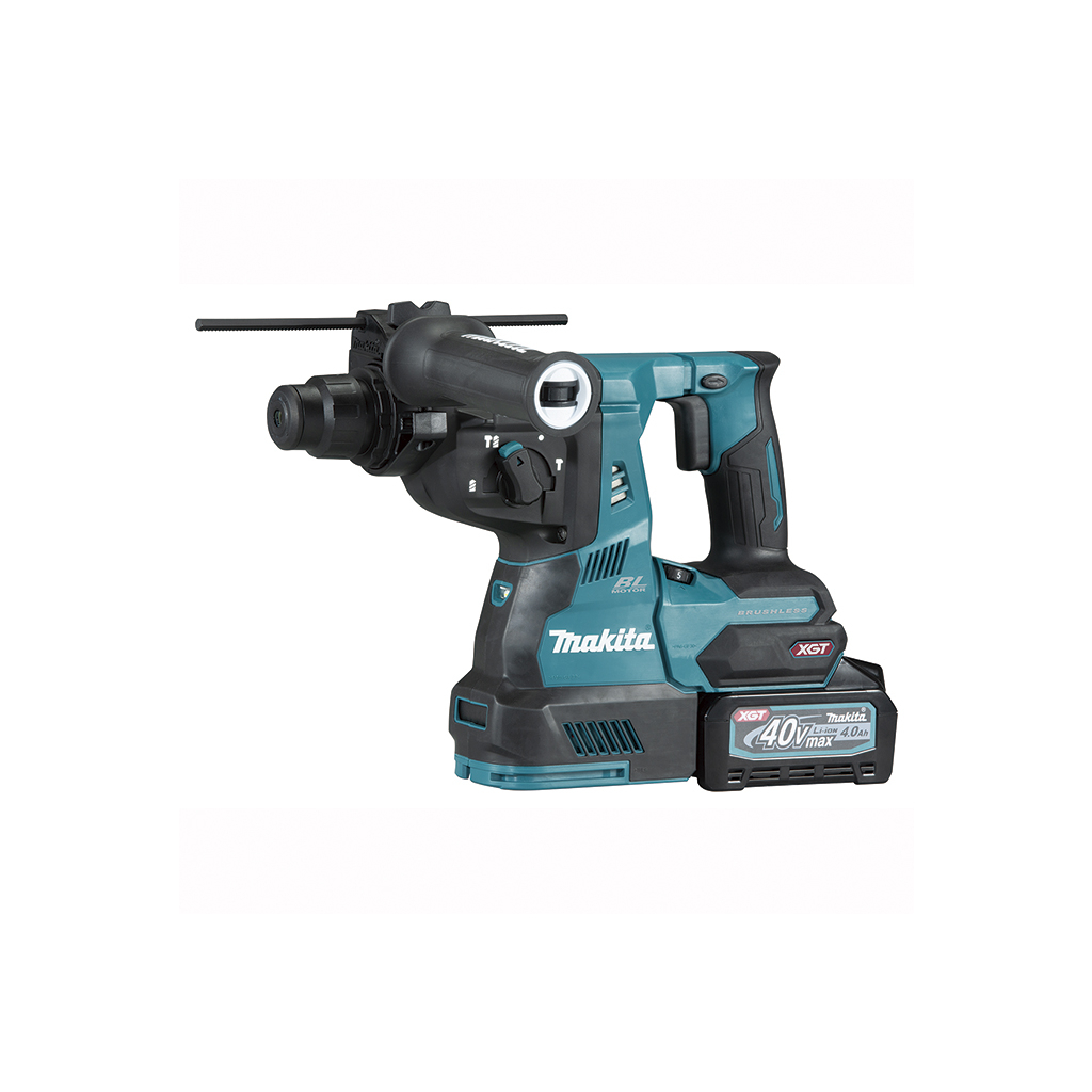 Перфоратор Makita HR003GM201 XGT, 40 V Max, 28мм, BL4040x2 шт, DC40RA, Makpac (HR003GM201) - зображення 1