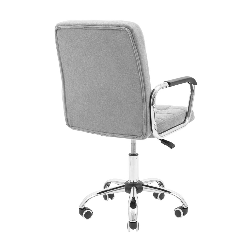 Офісне крісло Richman Брукс Хром Піастра Сірий (ADD0003109) - зображення 4