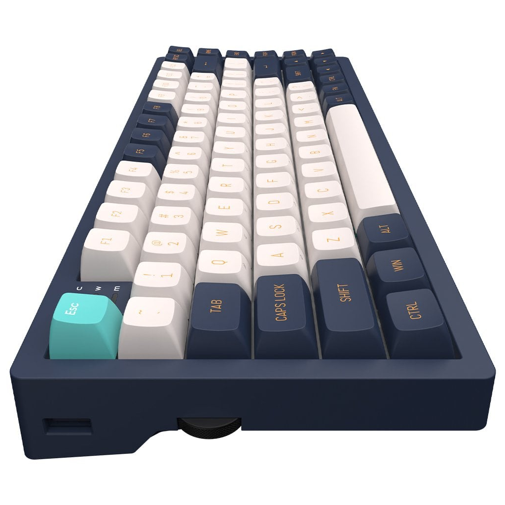 Клавіатура Dark Project KD83A PBT RGB Mech G3MS Sapphire USB Ivory/Navy (DPP83_GSH_NAVY_ANSI_UA) - зображення 5