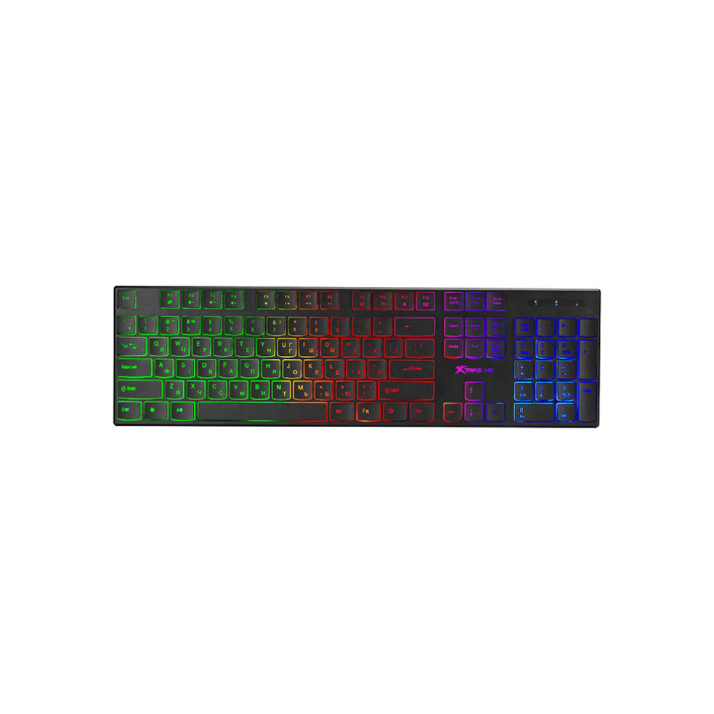 Клавіатура Xtrike ME KB-511 LED USB UA Black (KB-511UA) - зображення 1