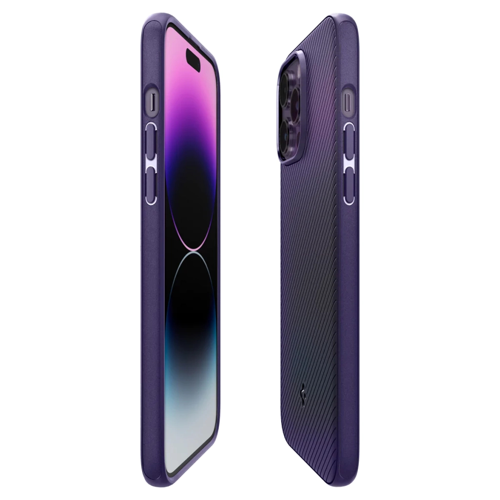 Чохол до мобільного телефона Spigen Apple Iphone 14 Pro Max Mag Armor MagFit, Deep Purple (ACS05584) - зображення 4
