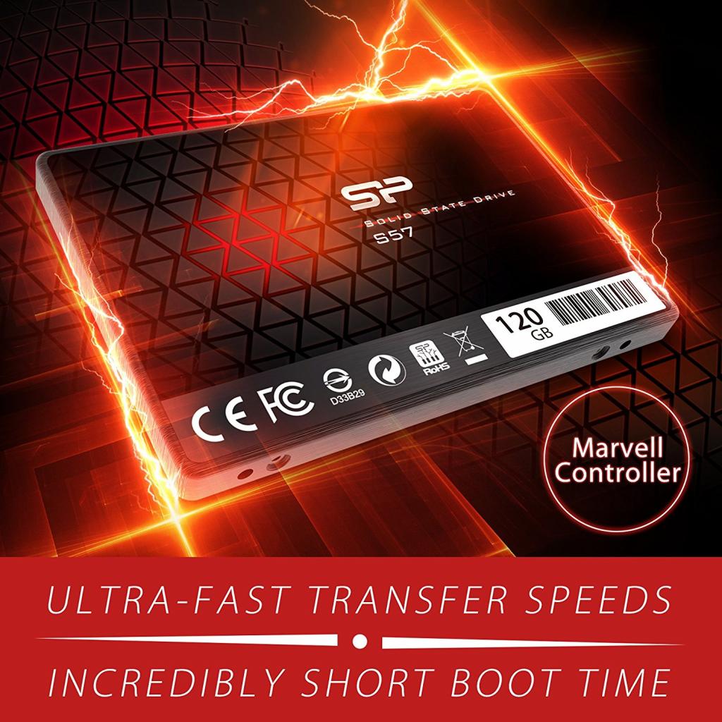 Накопичувач SSD 2.5" 120GB Silicon Power (SP120GBSS3S57A25) - зображення 5