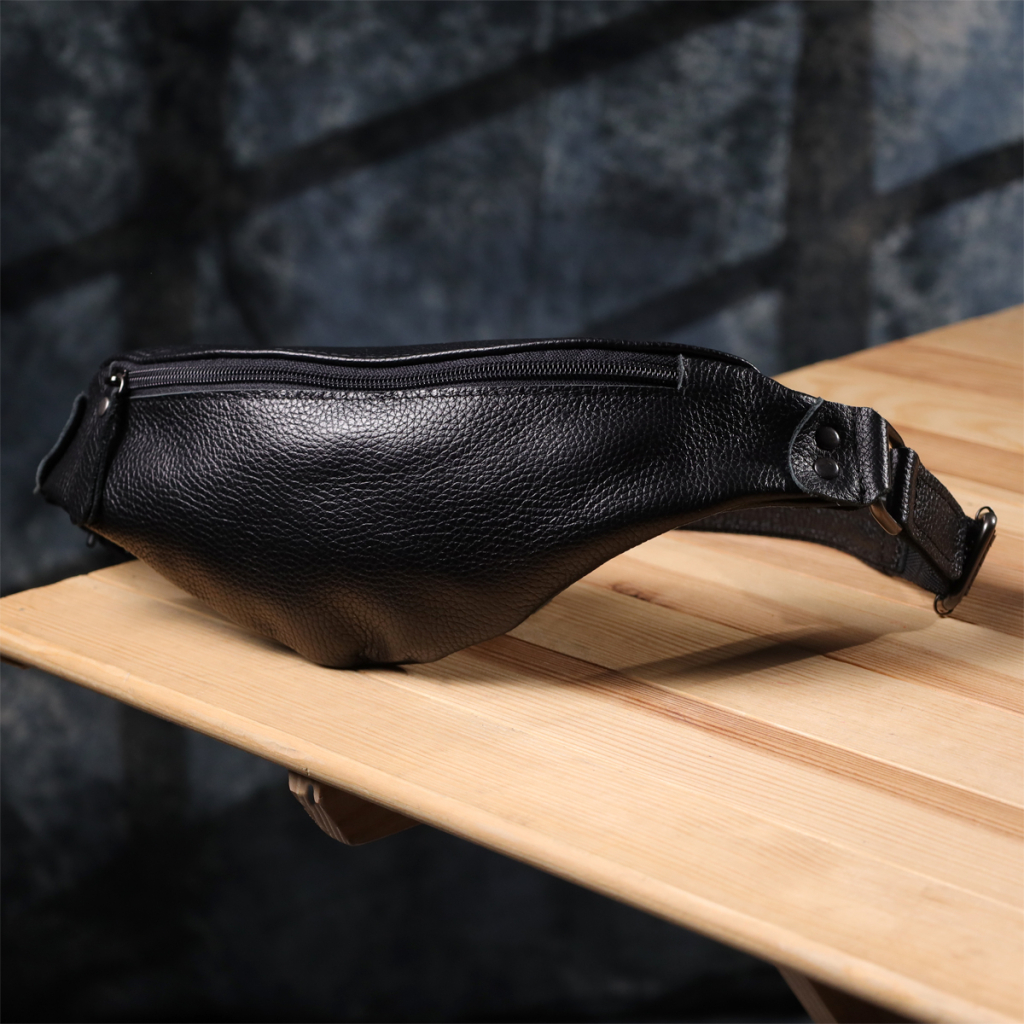 Сумка Shvigel Шкіряна Чорна (23136) - зображення 8