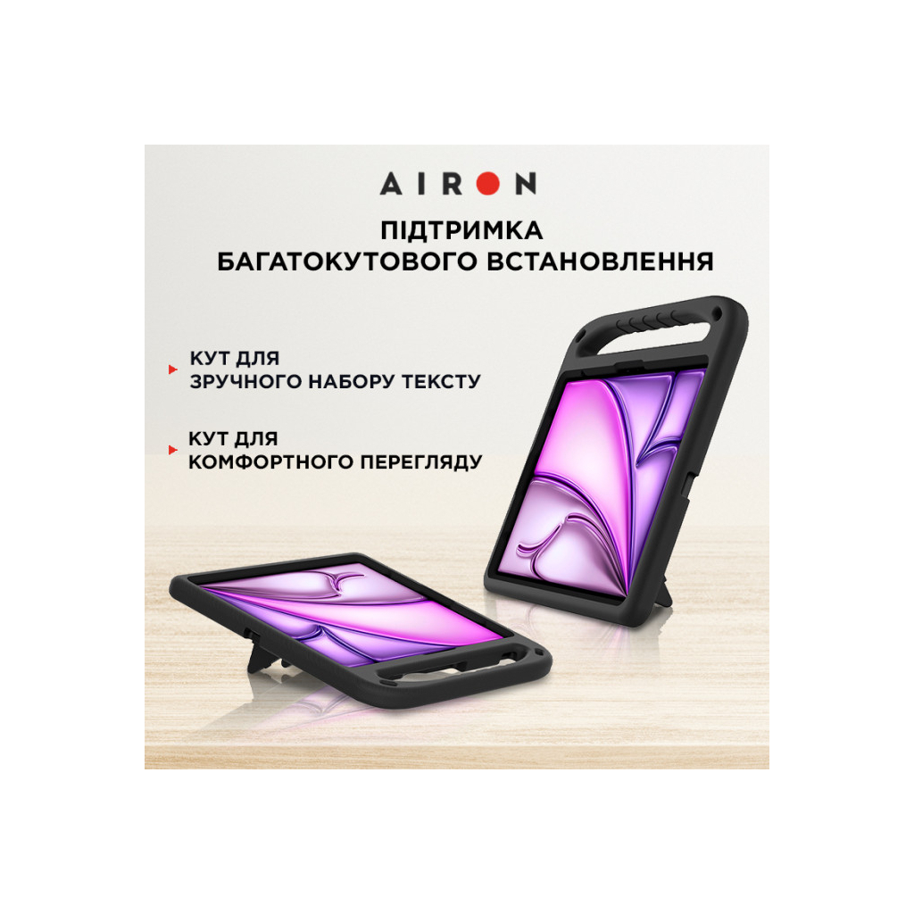 Чохол до планшета AirOn EVA Premium iPad Pro 13 / Air 13 2024 black (4822352781125) - зображення 2