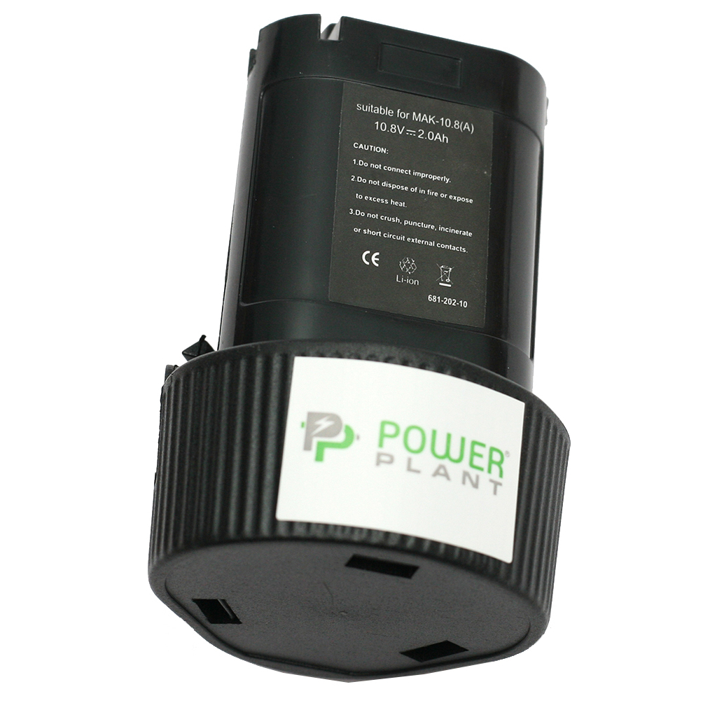 Акумулятор до електроінструменту PowerPlant для MAKITA GD-MAK-10.8 10.8V 2Ah Li-Ion (DV00PT0014) - зображення 2