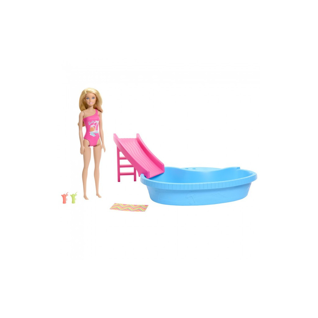 Лялька Barbie Розваги біля басейну (HRJ74) - зображення 2