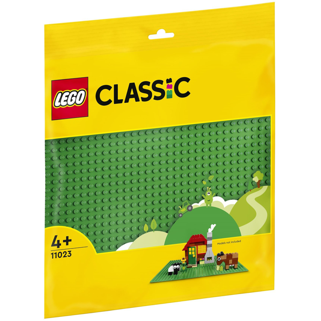 Конструктор LEGO Classic Базова пластина зеленого кольору (11023) - зображення 1