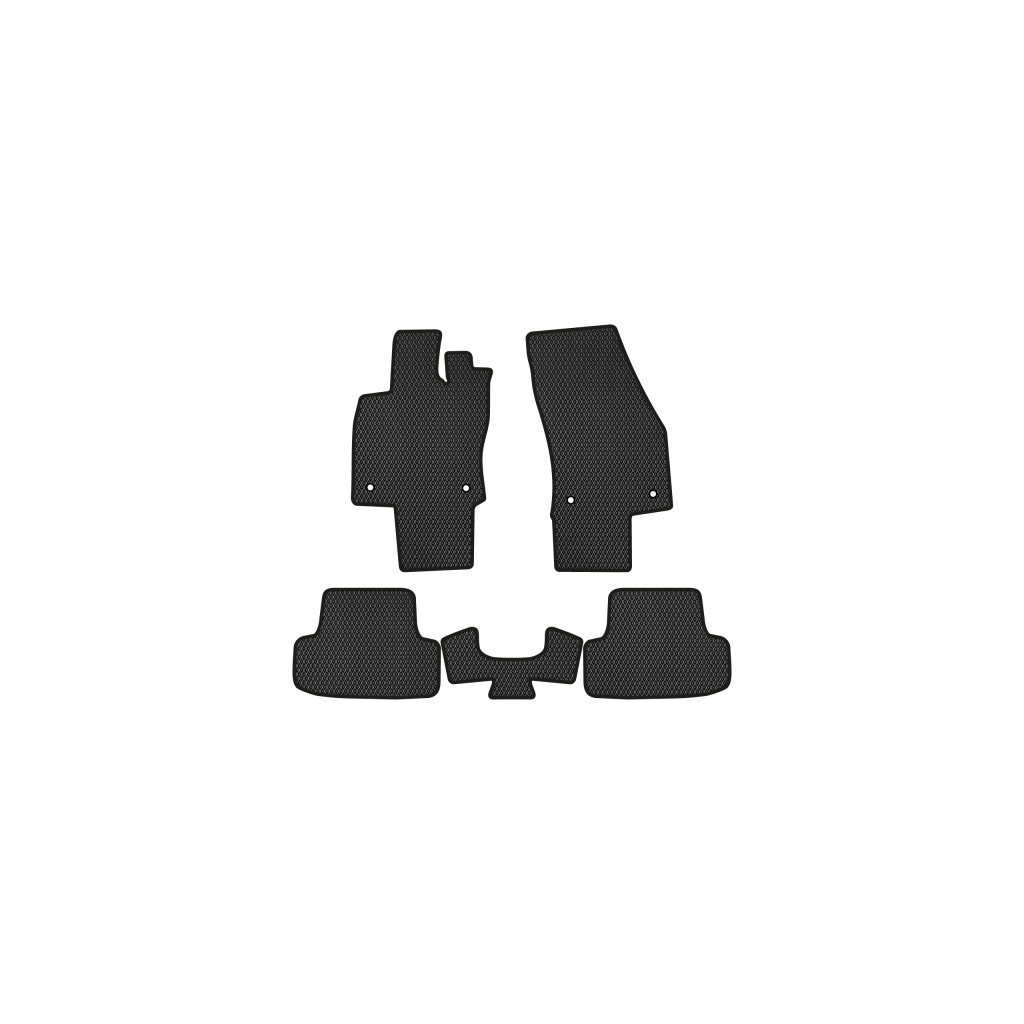 Килимок в салон EVAtech Volkswagen T-Roc 2017+ SUV EU (VW1899CG5AV4RBB) - зображення 1