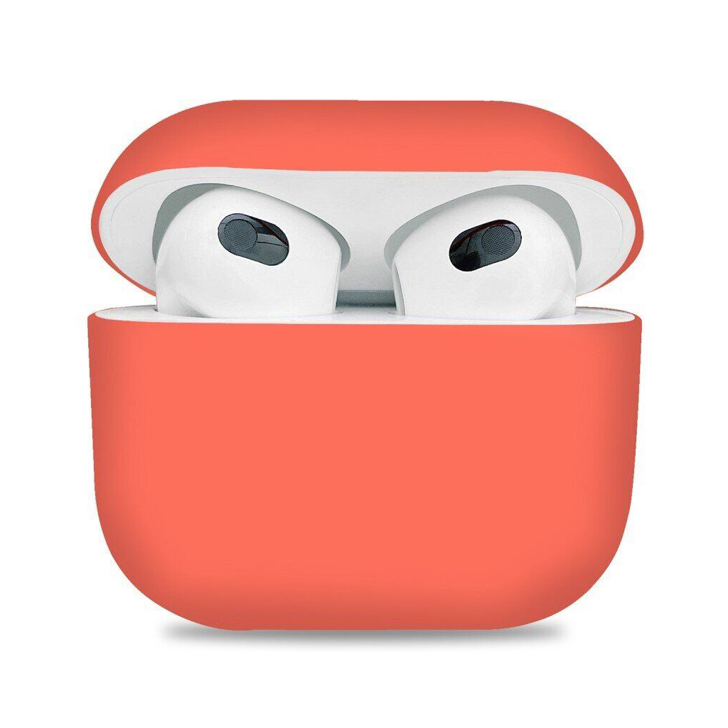 Чохол для навушників Armorstandart Ultrathin Silicone Case для Apple AirPods 3 Nectarin (ARM60290) - зображення 1