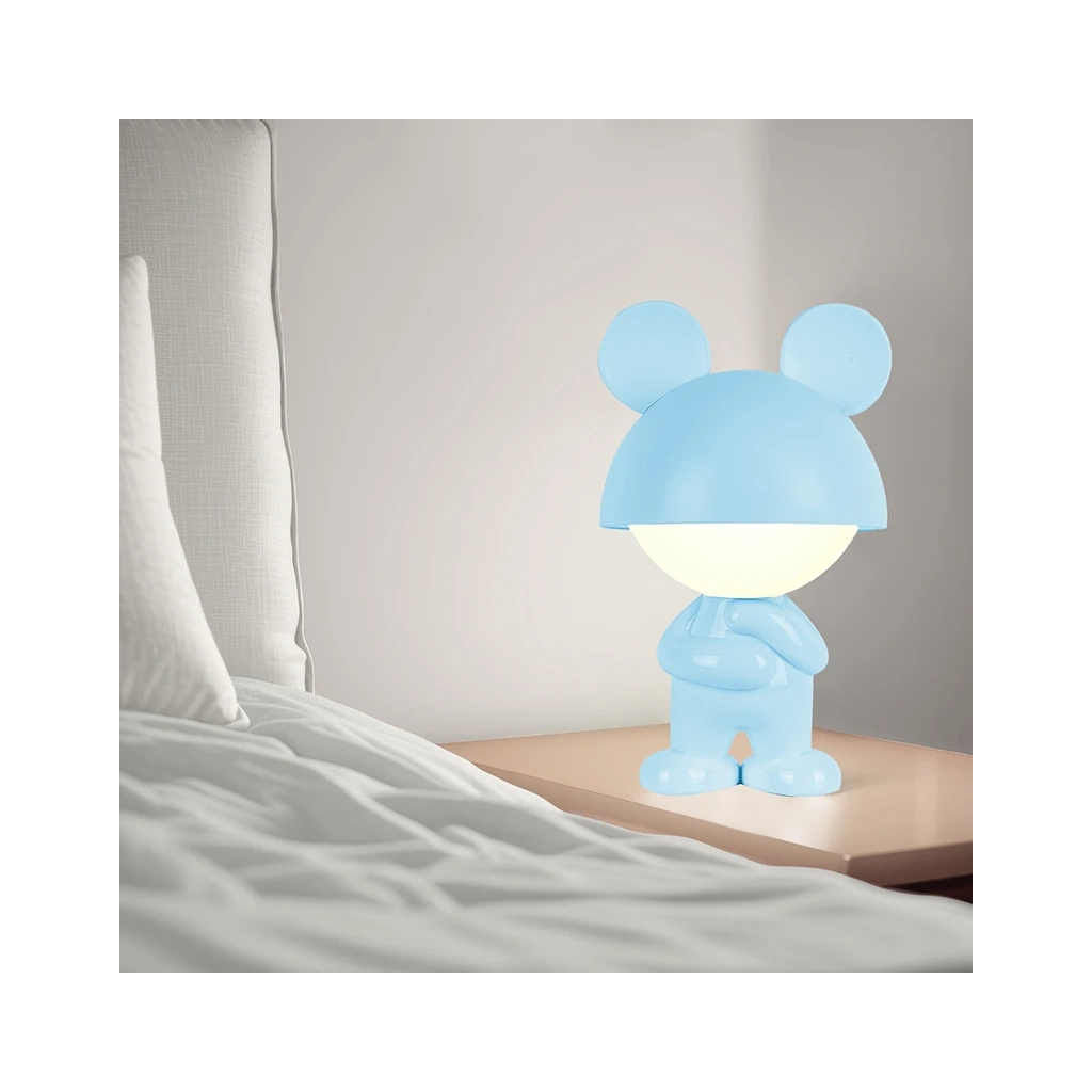 Нічник Kite Світильник LED з акумулятором Dreamy Mouse, блакитний (K25-315-2-3) - зображення 5