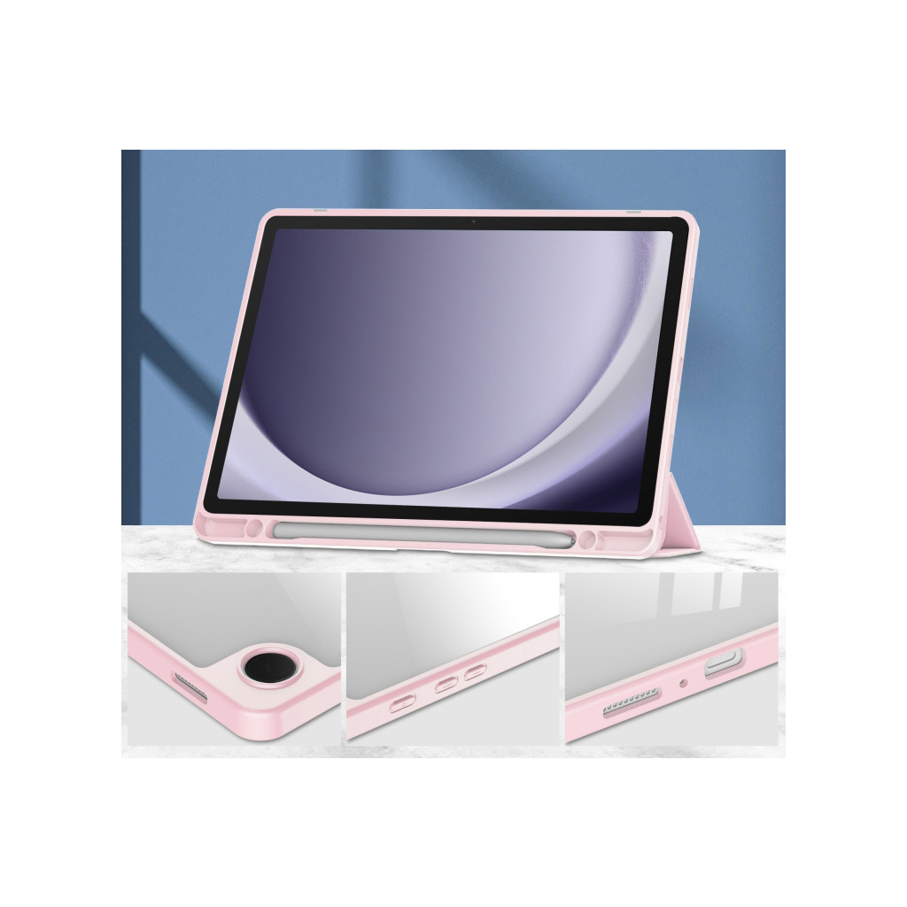 Чохол до планшета BeCover Soft Edge stylus holder Samsung Tab A9 Plus SM-X210/SM-X215/SM-X216 11.0" Pink (710370) - зображення 5