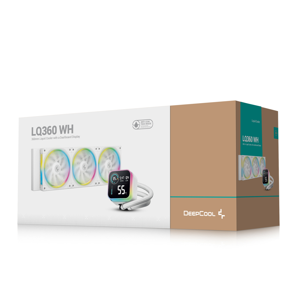 Система рідинного охолодження Deepcool LQ360 White (R-LQ360-WHDSMC-G-1) - зображення 6