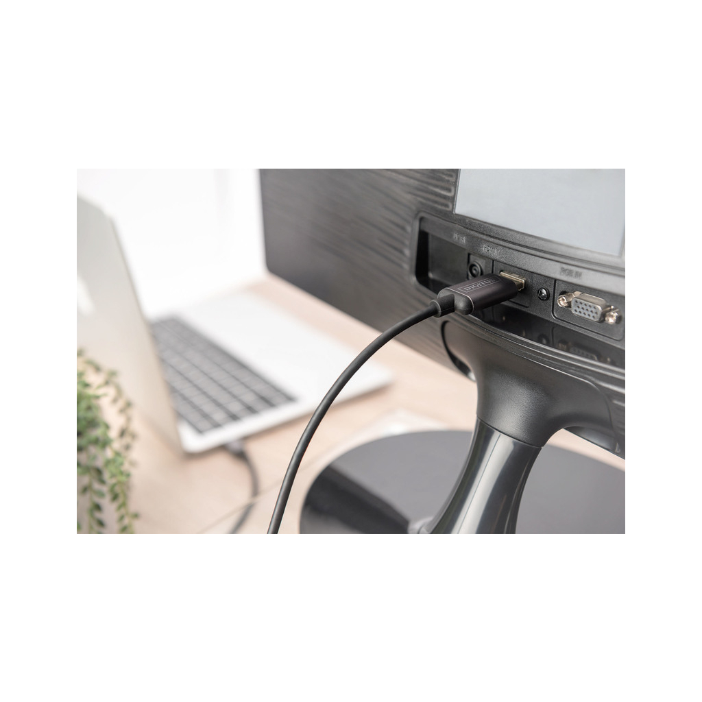 Кабель мультимедійний USB-C to HDMI M 1.8m UHD 4K Digitus (DA-70821) - зображення 3