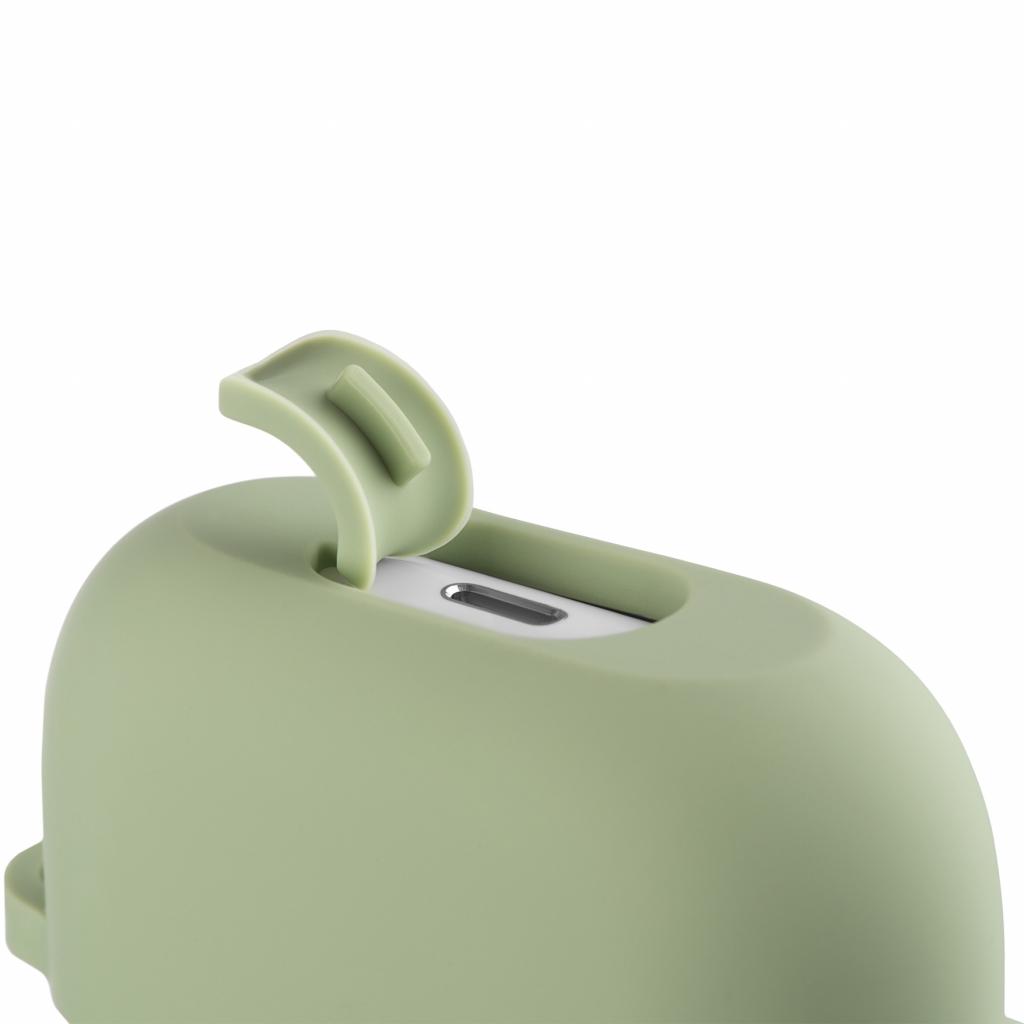 Чохол для навушників 2E для Apple AirPods Pro Pure Color Silicone 2.5 мм Light green (2E-PODSPR-IBPCS-2.5-LGR) - зображення 3