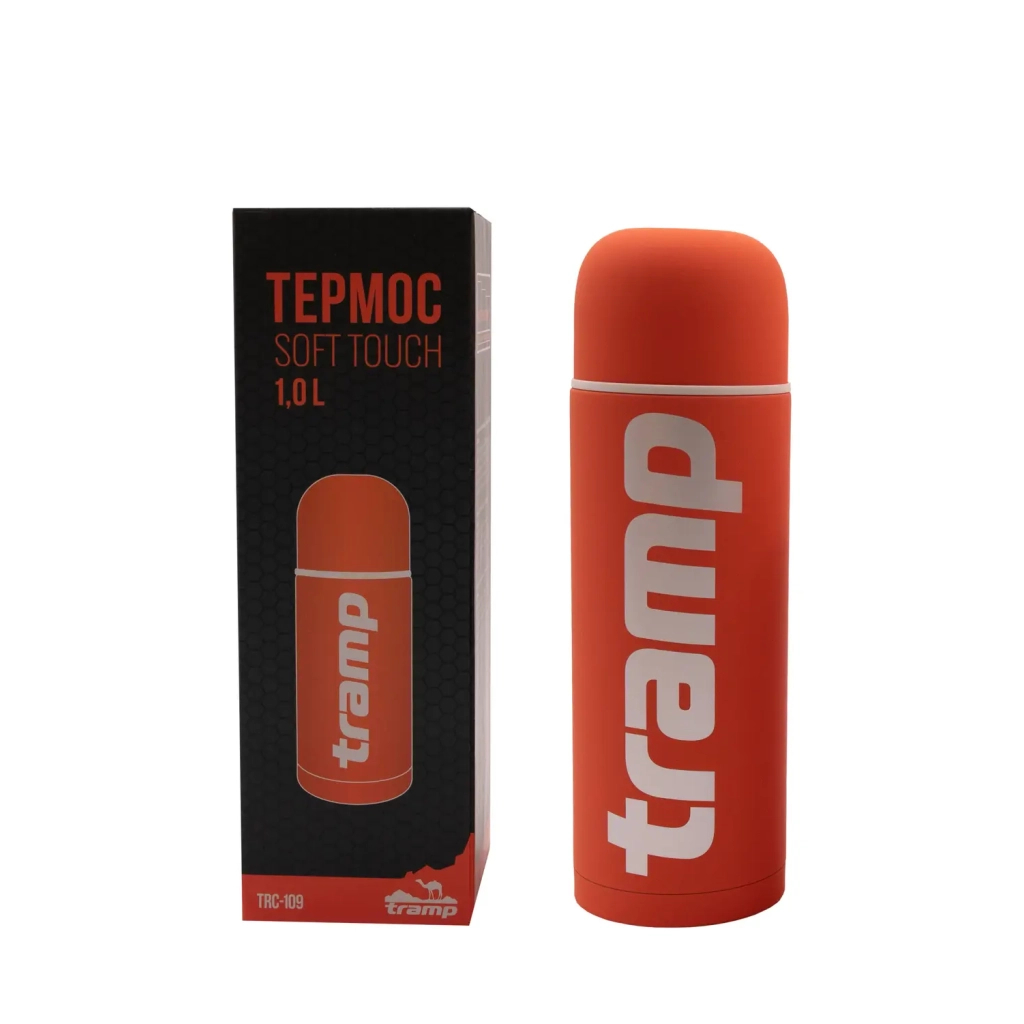 Термос Tramp Soft Touch 1.2 л Orange (UTRC-110-orange) - зображення 3