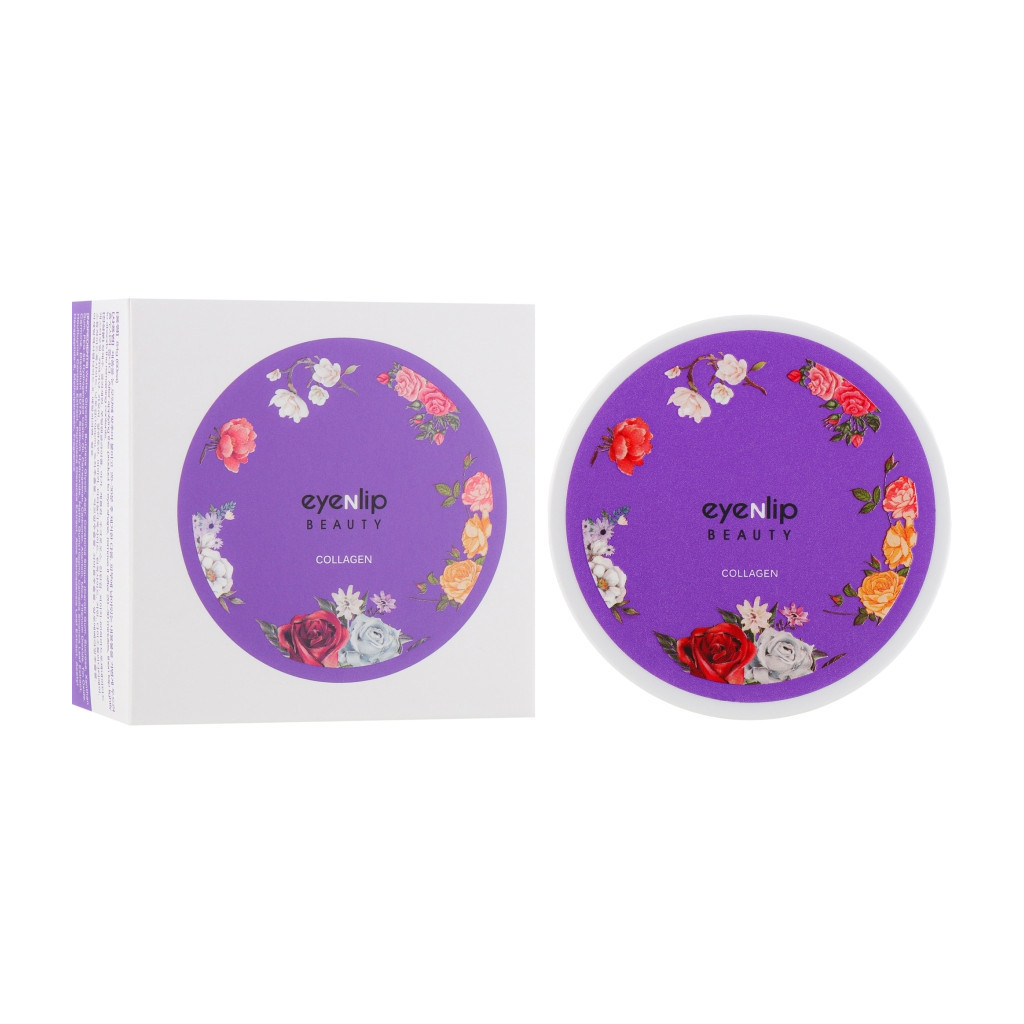 Патчі під очі Eyenlip Collagen Hydrogel Eye Patch Гідрогелеві з колагеном 60 шт. (8809555250432) - изображение 2