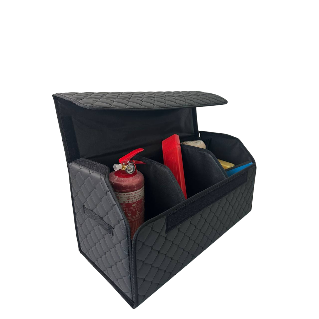 Сумка-органайзер Poputchik чорна XL (03-139-1Д) - зображення 7