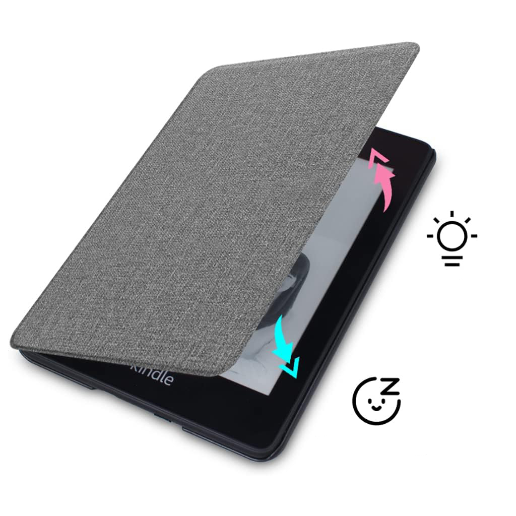 Чохол до електронної книги BeCover Smart Case Amazon Kindle Paperwhite 12th Gen. 2024 7"/Colorsoft (2024) Gray (712846) - зображення 4
