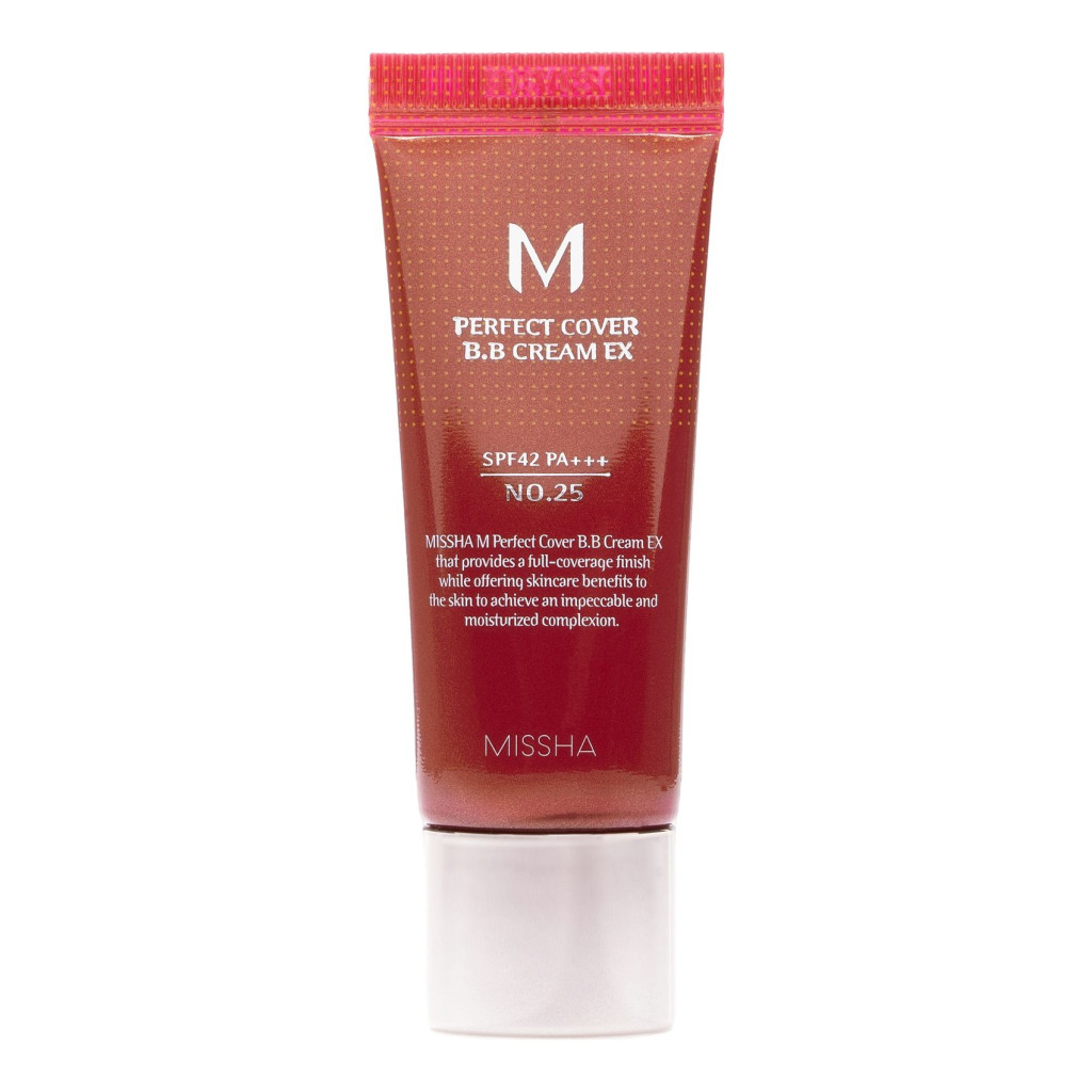 BB-крем Missha M Perfect Cover BB Cream EX SPF42/PA+++ 25 - Warm Beige (8809747940677) - зображення 1