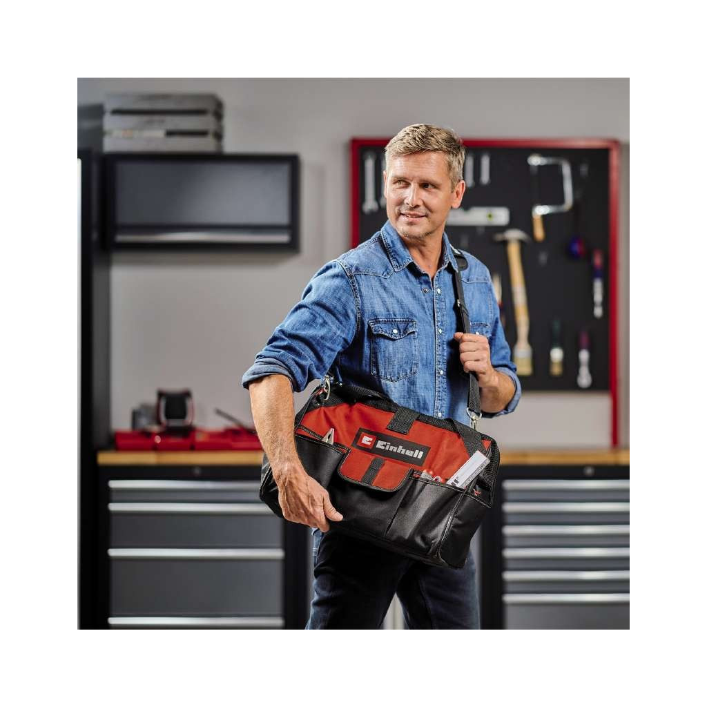 Сумка для інструмента Einhell Bag 45/29, 20 кг, 45х22х29 см, 1.15 кг (4530074) - зображення 2