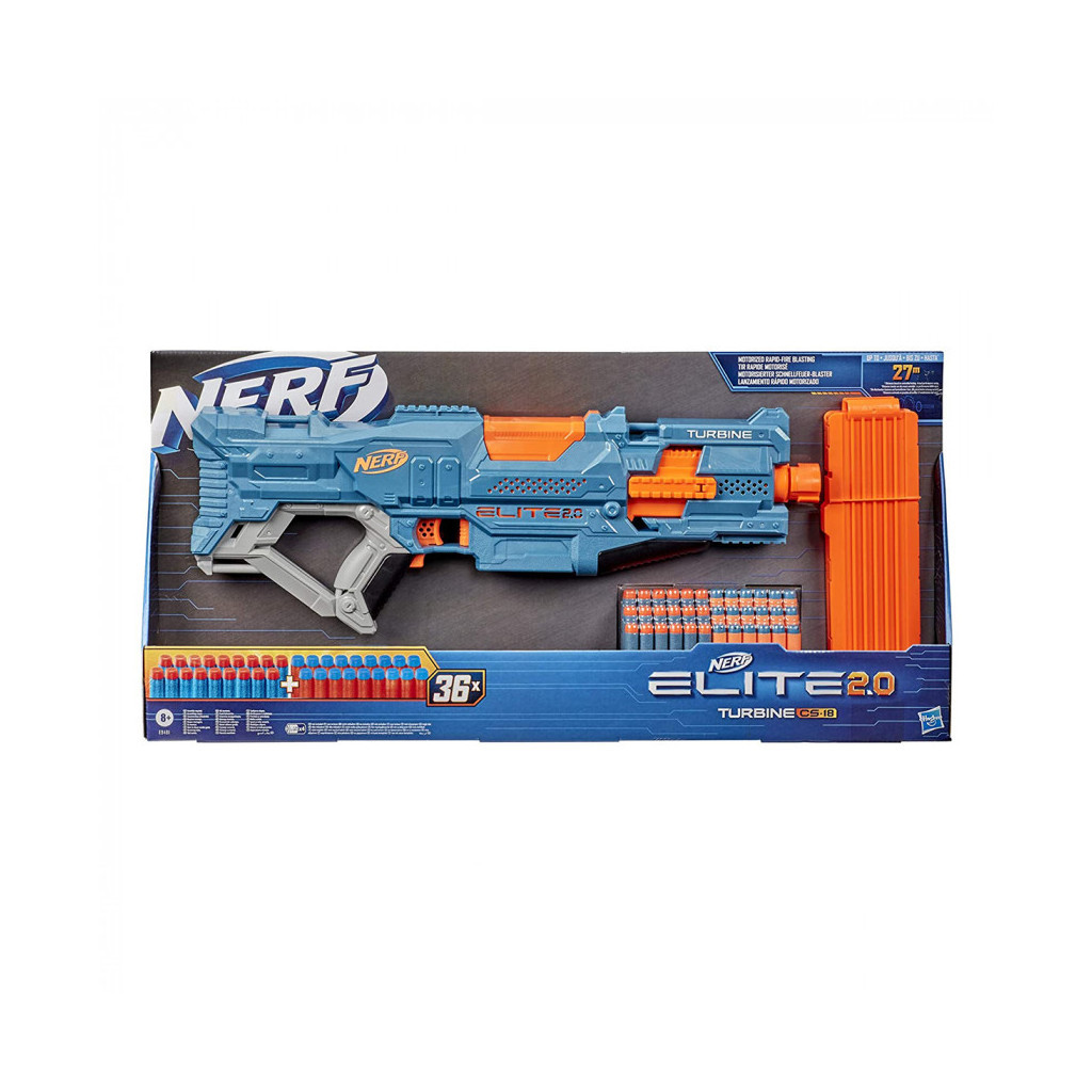 Іграшкова зброя Hasbro Nerf Elite 2.0 Turbine CS-18 (6282747) - зображення 2