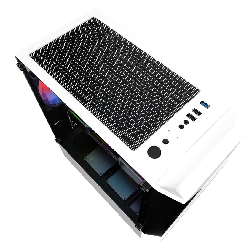 Корпус 1stPlayer F3-A-WH-4F1-PS-600FK-EU White 600W - зображення 6