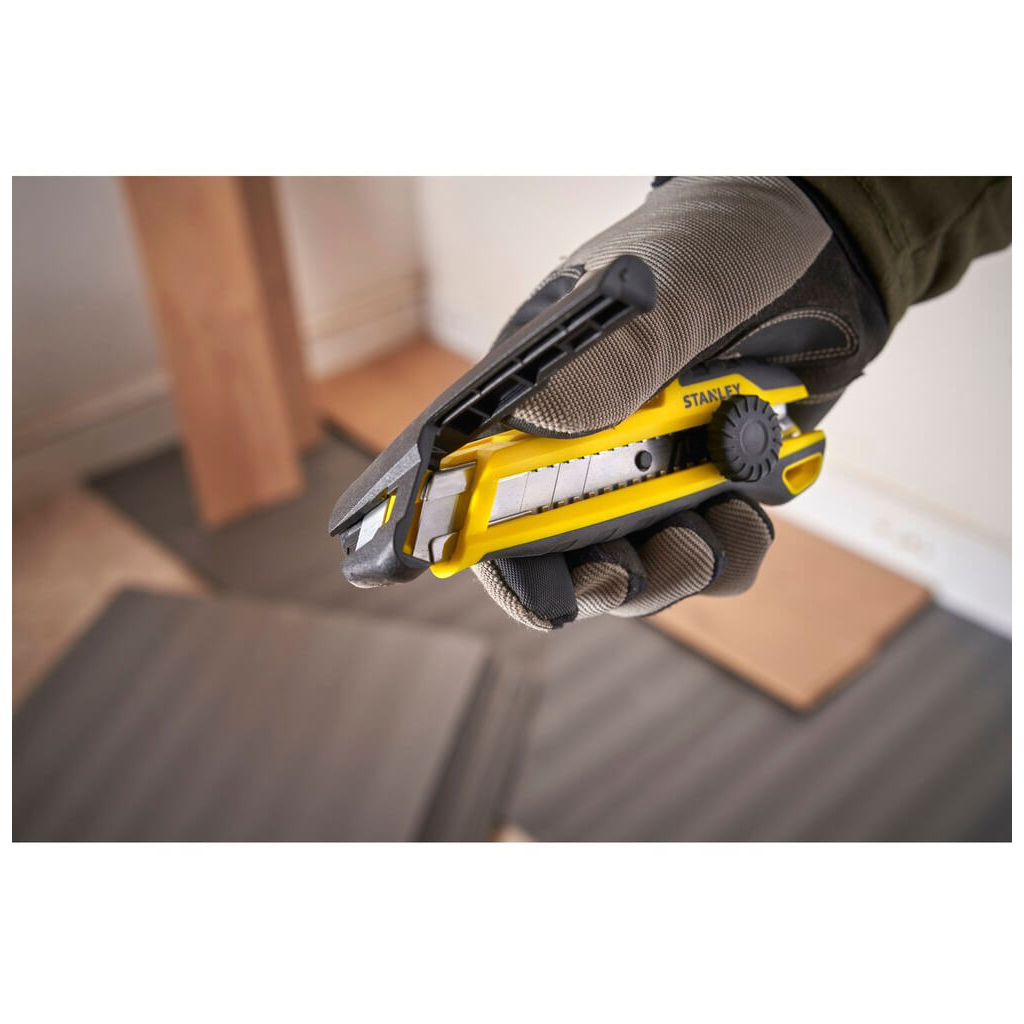 Ніж монтажний Stanley сегментний, з фіксатором, 18 мм (STHT10500-0) - зображення 5