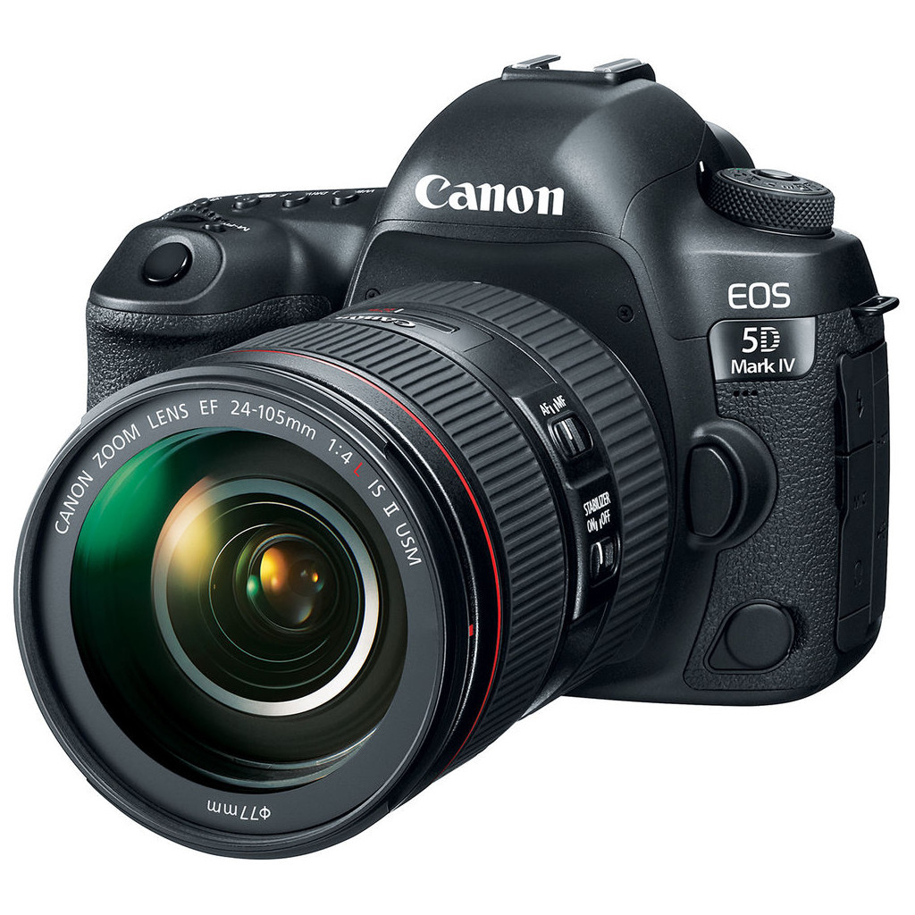 Цифровий фотоапарат Canon EOS 5D MKIV 24-105 L IS II USM Kit (1483C030) - зображення 1
