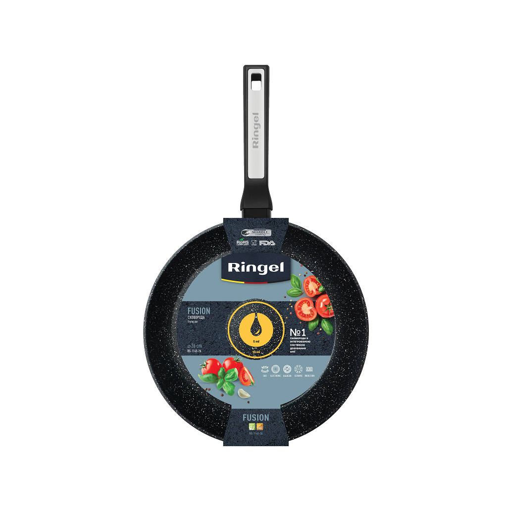 Сковорода Ringel Fusion класична 26 см (RG-1145-26) - зображення 3