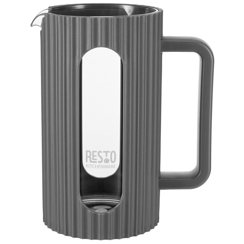 Френч-прес Resto Keid бамбук 1000 мл графіт (90535) - зображення 4