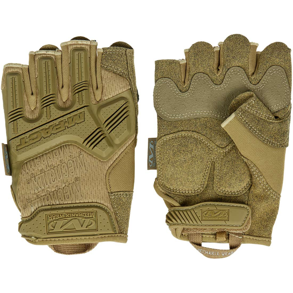 Тактичні рукавички Mechanix M-Pact Fingerless L Coyote (MFL-72-010) - зображення 1