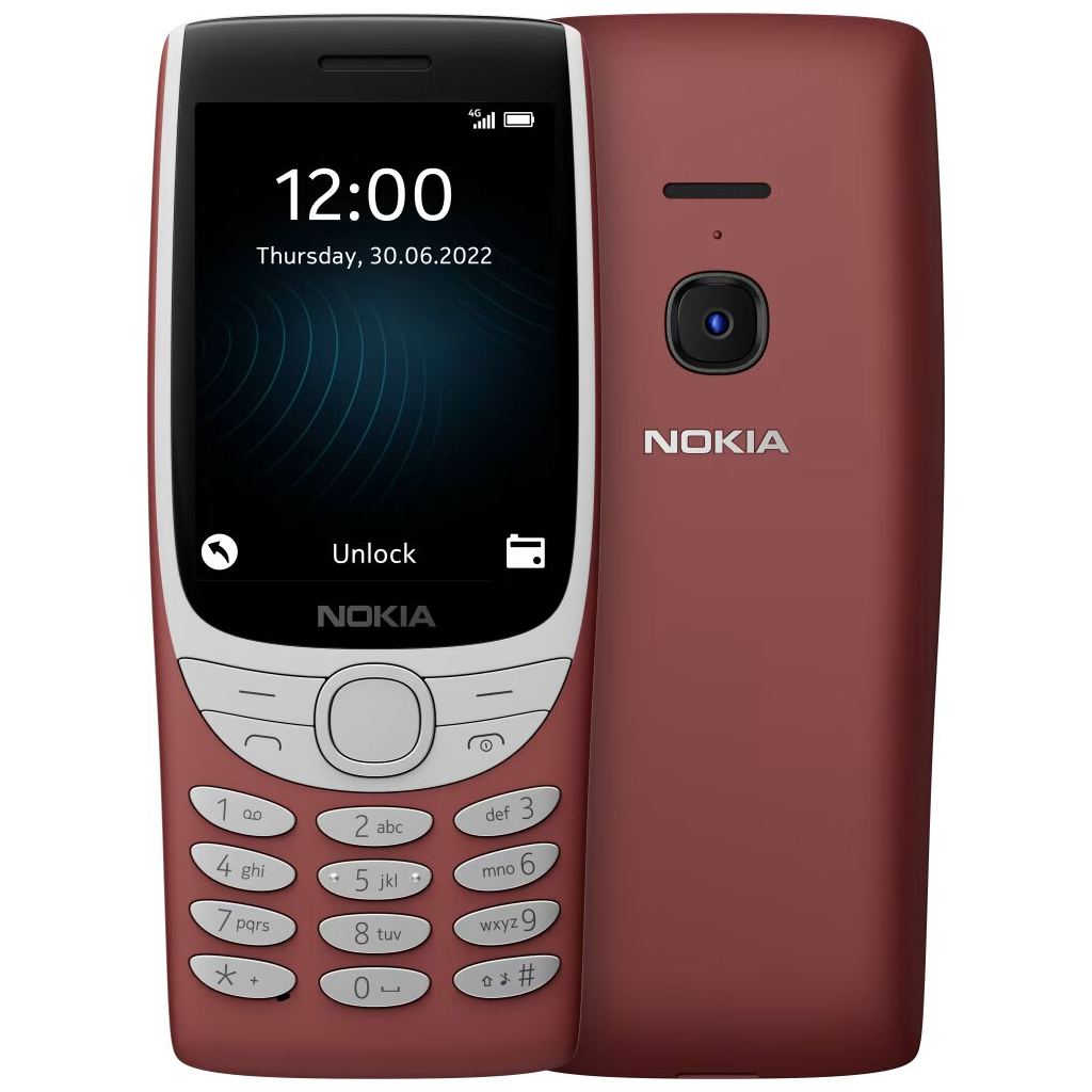 Мобільний телефон Nokia 8210 DS 4G Red - зображення 3