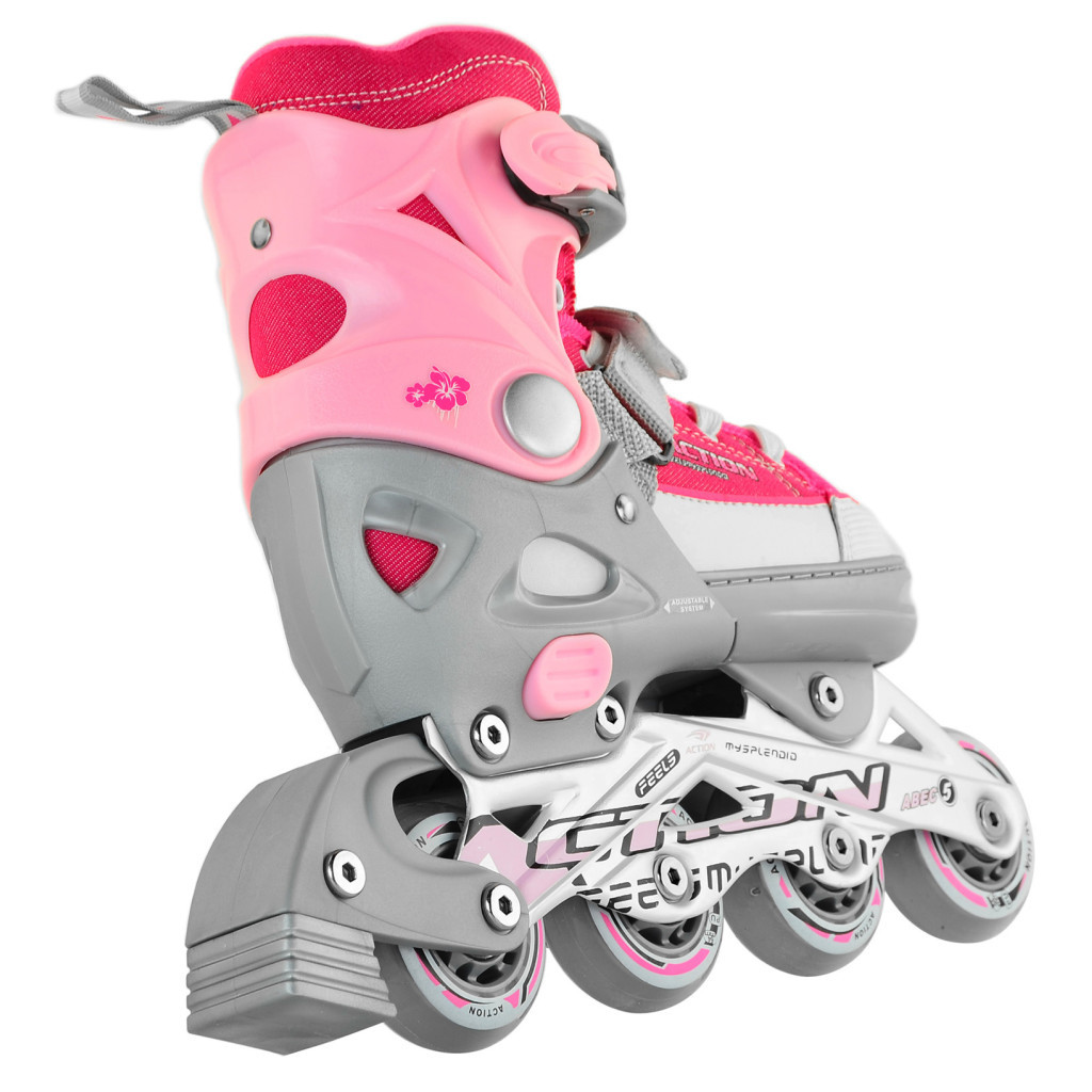 Роликові ковзани Action Anny Рожеві 33-36 (PW-126B-13-2PINK/33-36) - зображення 7