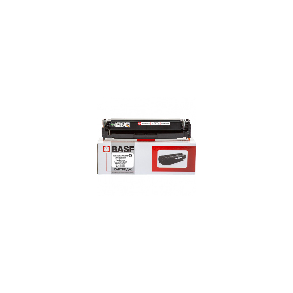 Картридж BASF Canon 067 Black LBP631/HP M252 W2210A/5102C002 без чипа (BASF-KT-067BK-WOC) - зображення 1